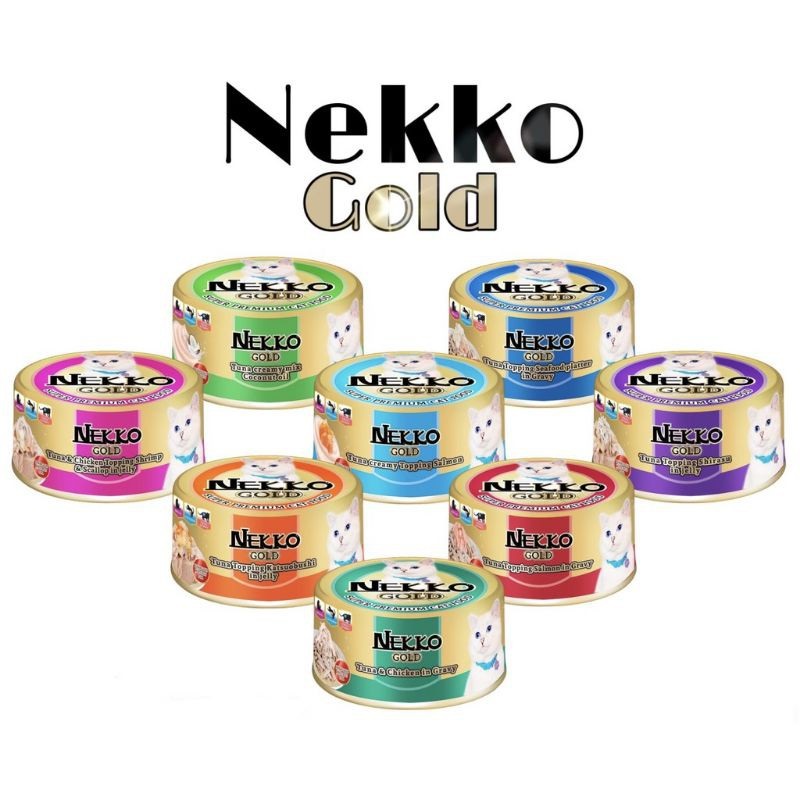 Pate Nekko Gold Premium lon 85g
