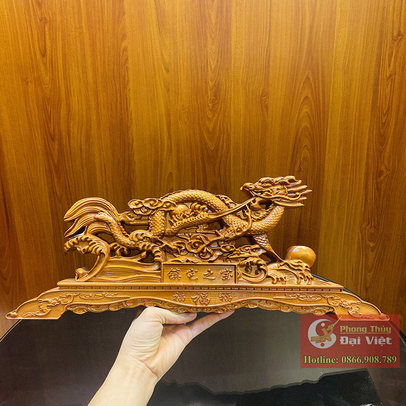 Đế kiếm gỗ đào cao cấp cỡ đại