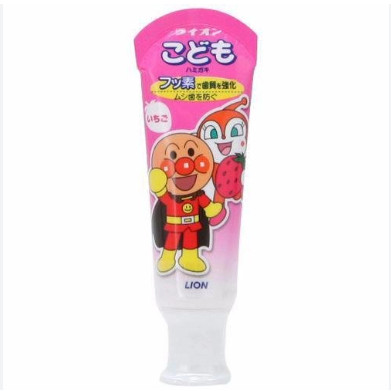 Kem đánh răng cho bé nhật bản lion cho bé 1 tuổi trở lên