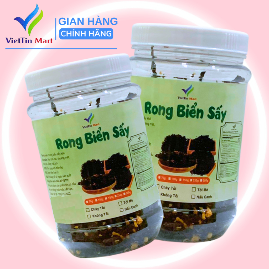 70gr rong biển cháy tỏi