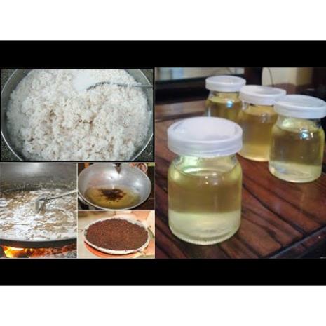 80ml - Tinh Dầu Dừa Nấu Thủ Công thơm lừng ( giảm nẻ, chống hăm, rạn da...)