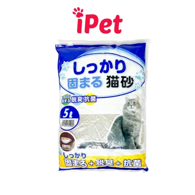 Cát Vệ Sinh Nhật Bản Cat Litter Kitty Pet 5L Dành Cho Mèo - iPet Shop