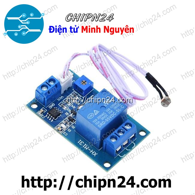 Mạch cảm biến ánh sáng quang trở relay xh-m131