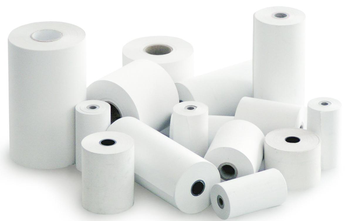 Hộp 20 cuộn giấy in hóa đơn Sakura khổ K80, Phi45.