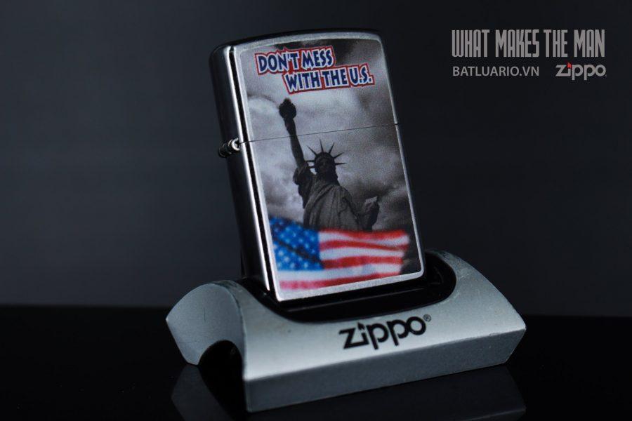 Zippo 207 don't mess with the us