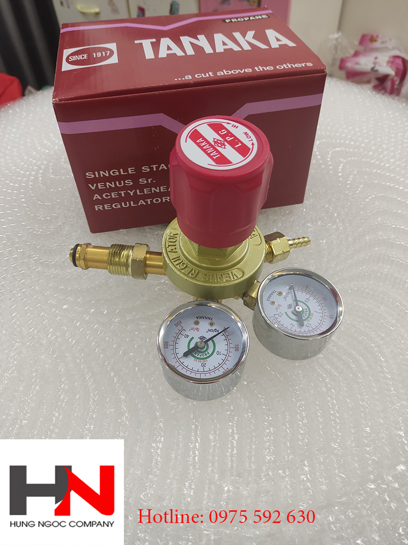 Đồng hồ giảm áp khí ga TANAKA