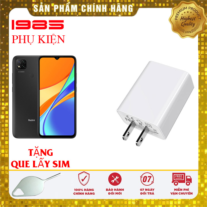 Cóc sạc nhanh xiaomi redmi 9c