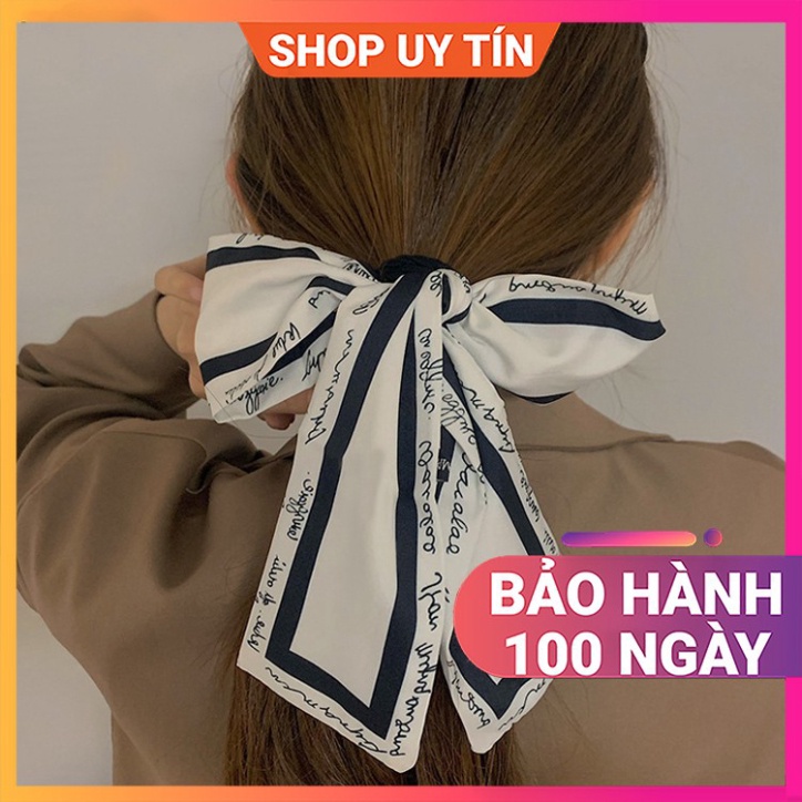 Khăn Turban Lụa Quàng Cổ Nữ Đẹp - Quấn Tóc, Quấn Túi Xách