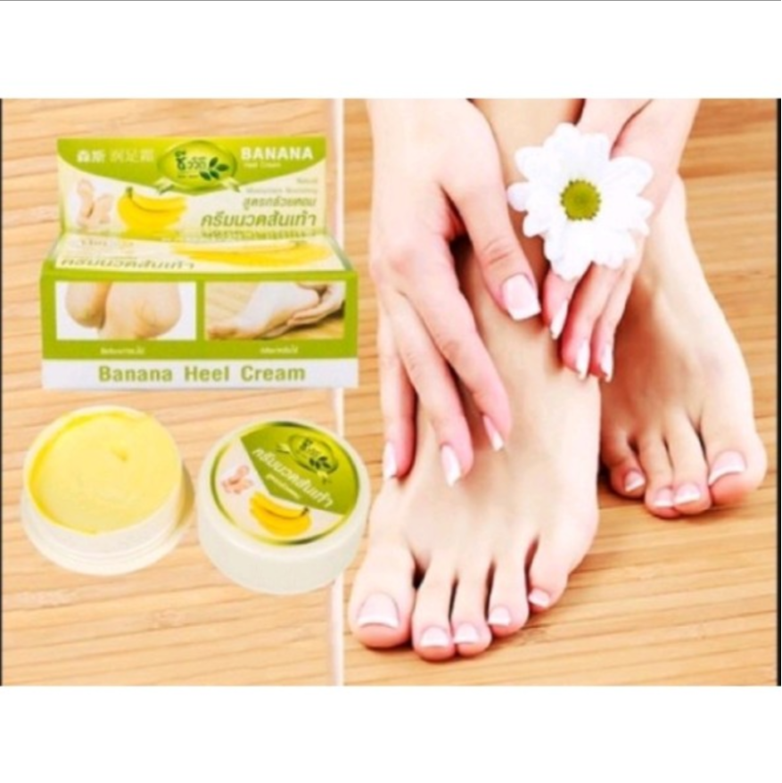 Kem chuối giảm nứt gót chân Thái