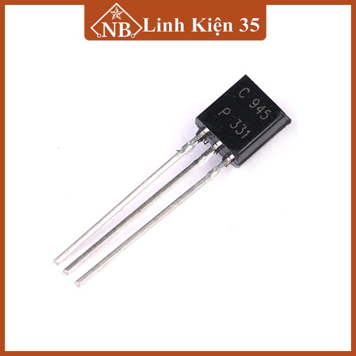 Transistor C945 NPN 50V 150mA kiểu chân TO-92