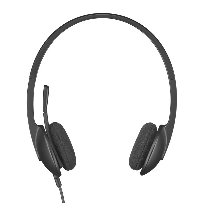 Tai nghe chụp tai có dây Logitech H340 - Hàng chính hãng