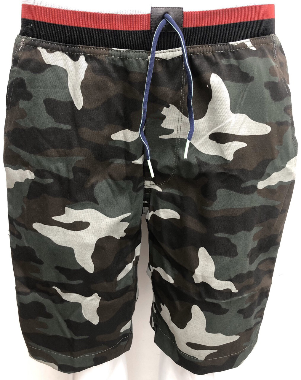 QUẦN SHORT KAKI LƯNG THUN CAMO LÍNH