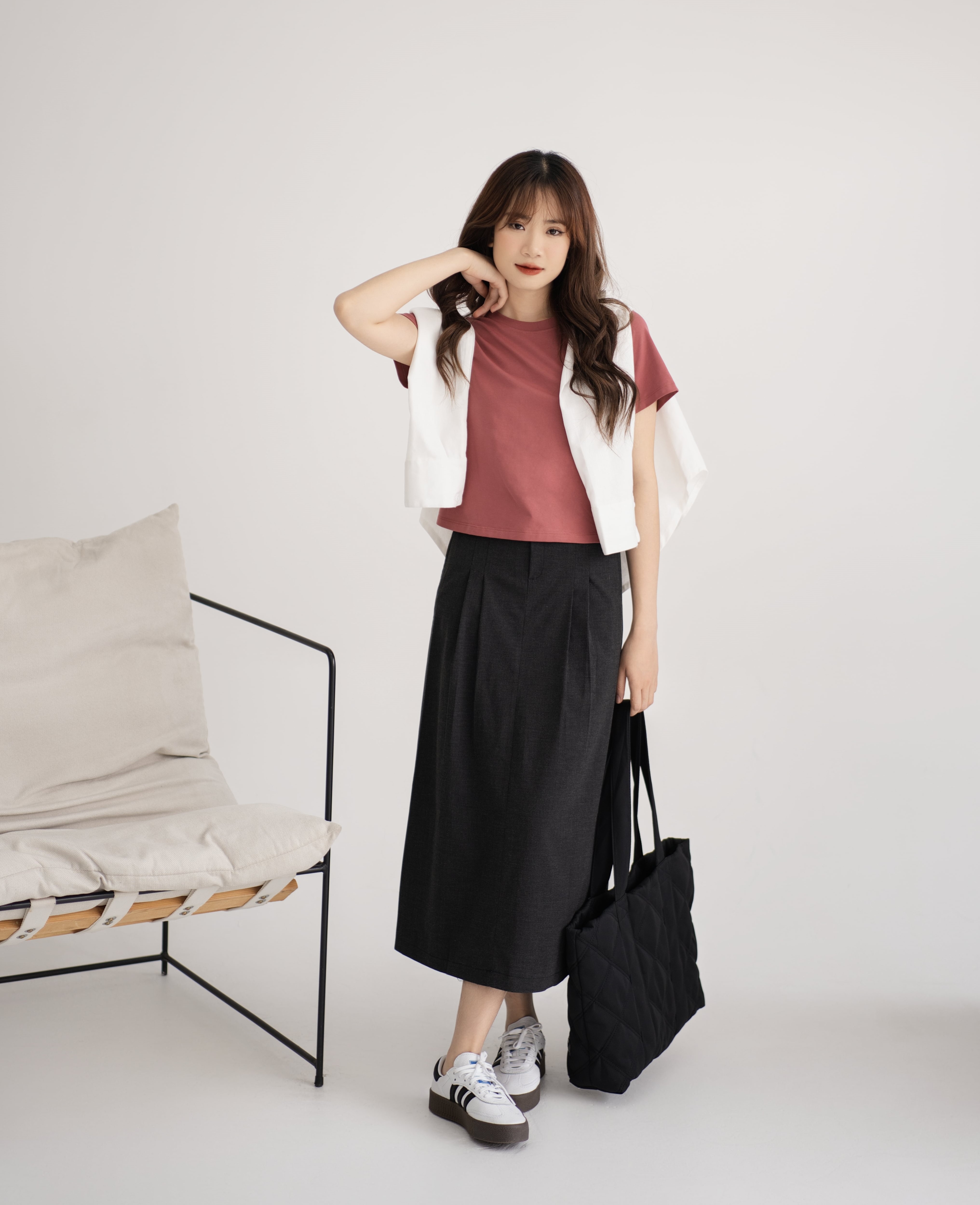 [Nhập LAZLOOK99 GIẢM 100K/500K] Áo baby tee trơn form croptop – Baby Tee by ufo.thebasic