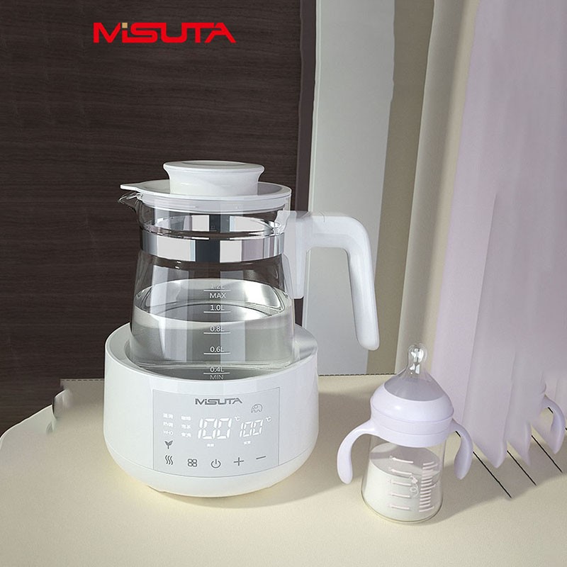 Máy hâm nước pha sữa giữ nhiệt Misuta - Bình đun nước pha sữa
