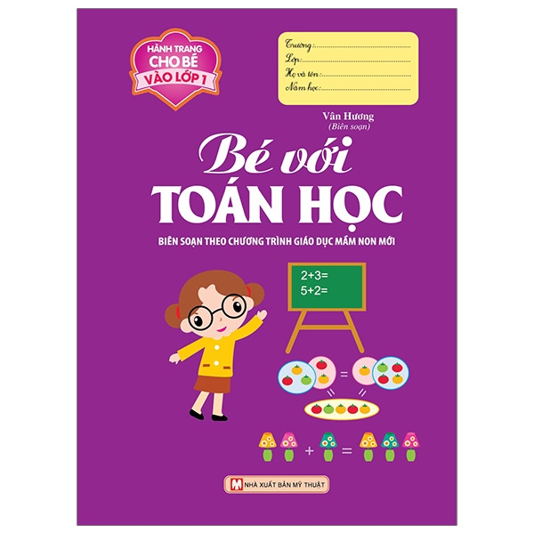 Fahasa - hành trang cho bé vào lớp 1 - bé với toán học
