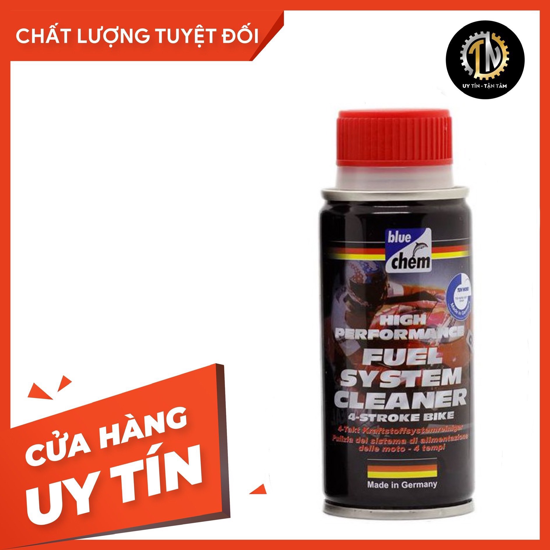Bluechem Fuel System Cleaner Vệ Sinh Hệ Thống Xăng 50ml (nắp đỏ)