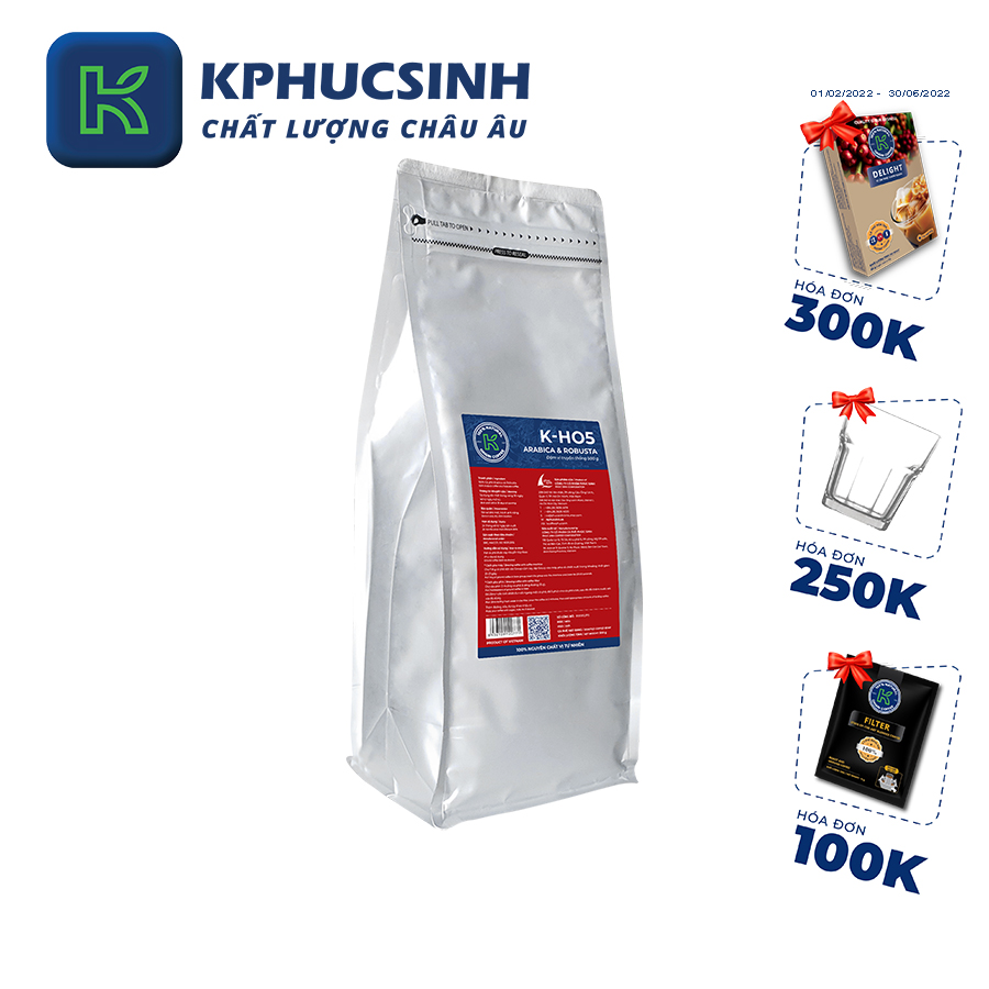 Cà Phê Rang Xay K Coffee K-HO5 500G