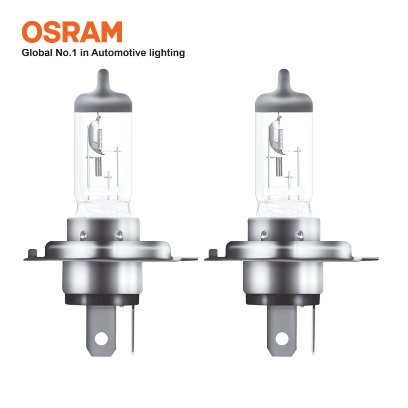 Combo 2 Bóng Đèn Halogen Tăng Sáng 100% OSRAM Truckstar Pro H4 24V 75/70W - Nhập Khẩu Chính Hãng