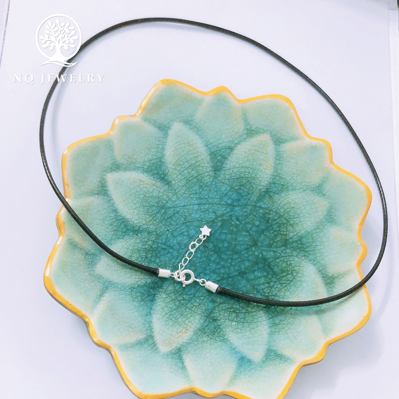 Dây đen khoá S925 - NQ Jewelry