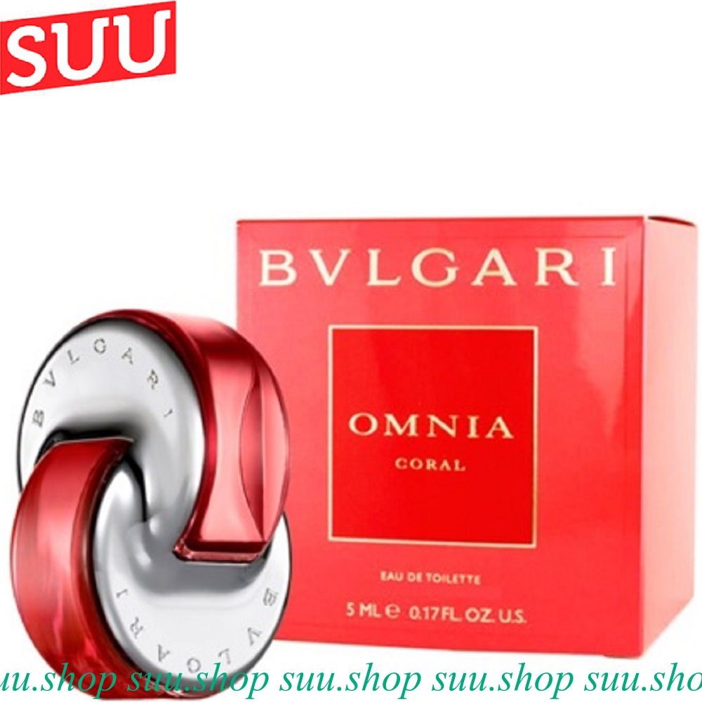 Nước Hoa Nữ 5Ml Bvlgari Omnia Coral edt chính hãng