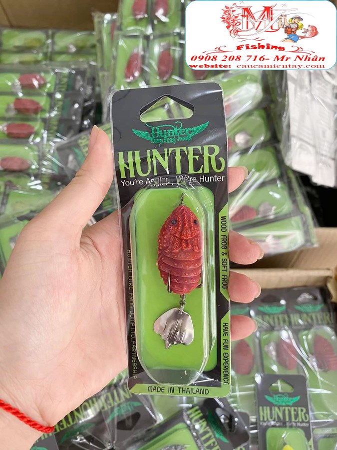 Nháy Hơi Câu Cá Lóc HunTer V4 Thái Lan 2020