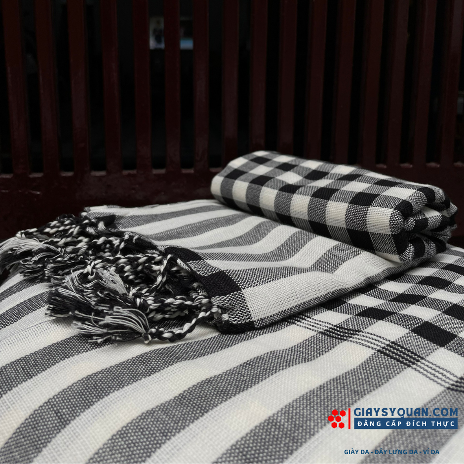 Khăn rằn cao cấp 100% cotton mềm mại