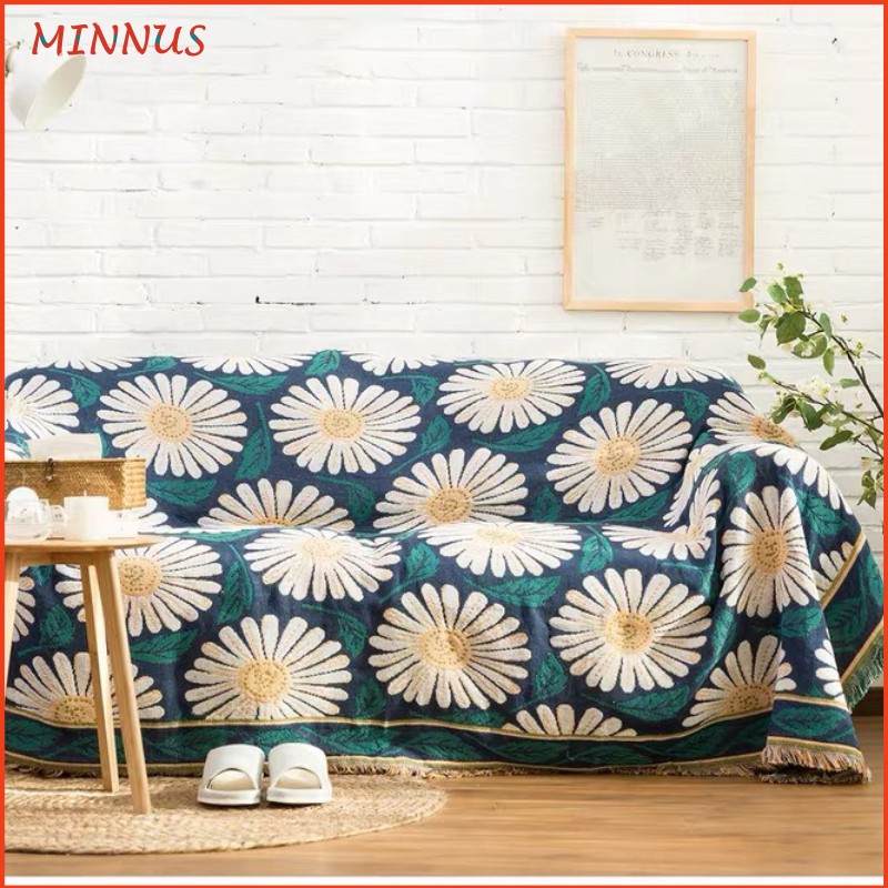 [Siêu Sale]Khăn Phủ Sofa, Thảm Thổ Cẩm Vintage Trang Trí Phòng Khách Kích Thước 1M8X2M3
