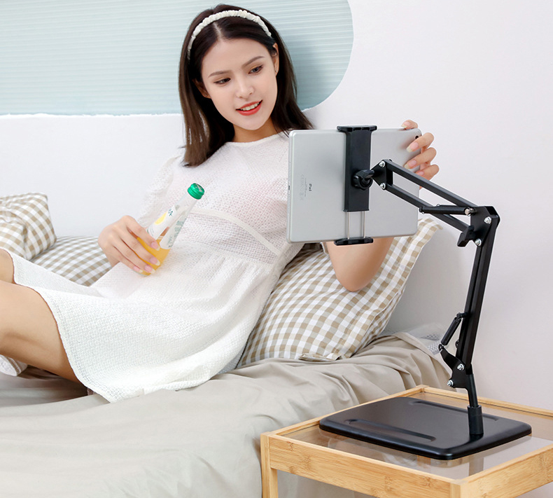 Giá đỡ ipad, máy tính bảng tablet galaxy tab để bàn cao cấp - khớp nâng xoay 360 độ đa năng