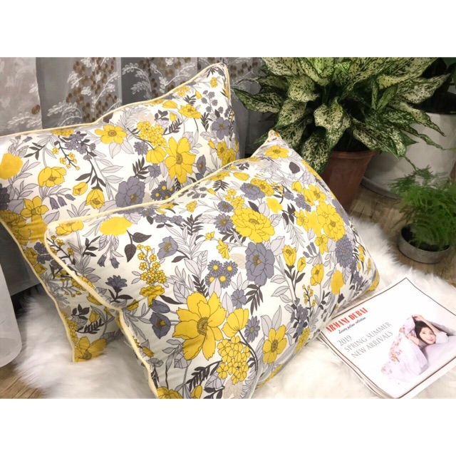 Combo 2gối nằm dubai cao cấp mẫu hoa văn