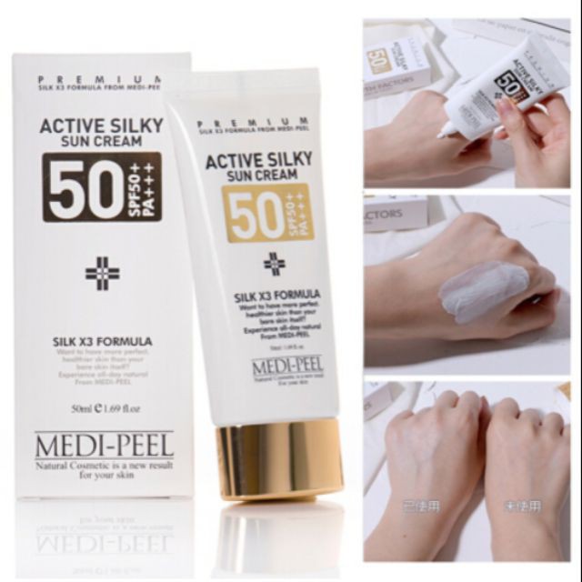 Kem Chống Nắng MEDI PEEL ACTIVE SILKY SUN CREAM