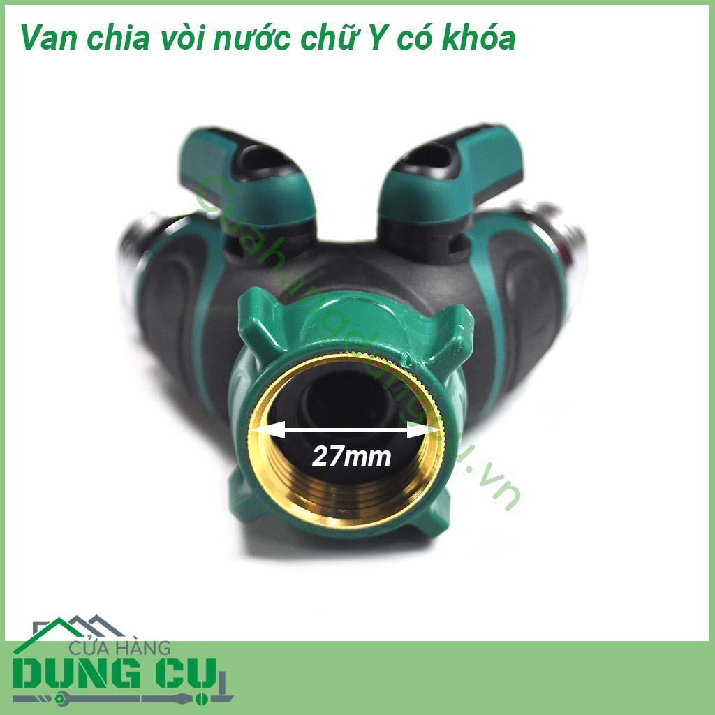 Van chia nước có khóa chữ Y