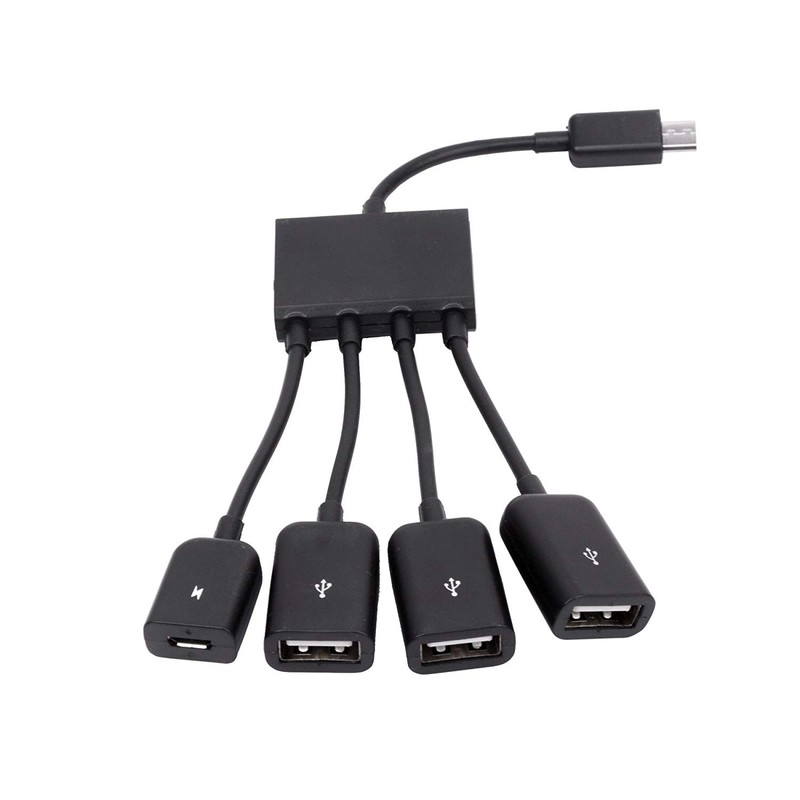 Micro USB Otg 4-Head Otg Cable - 4-Head Otg