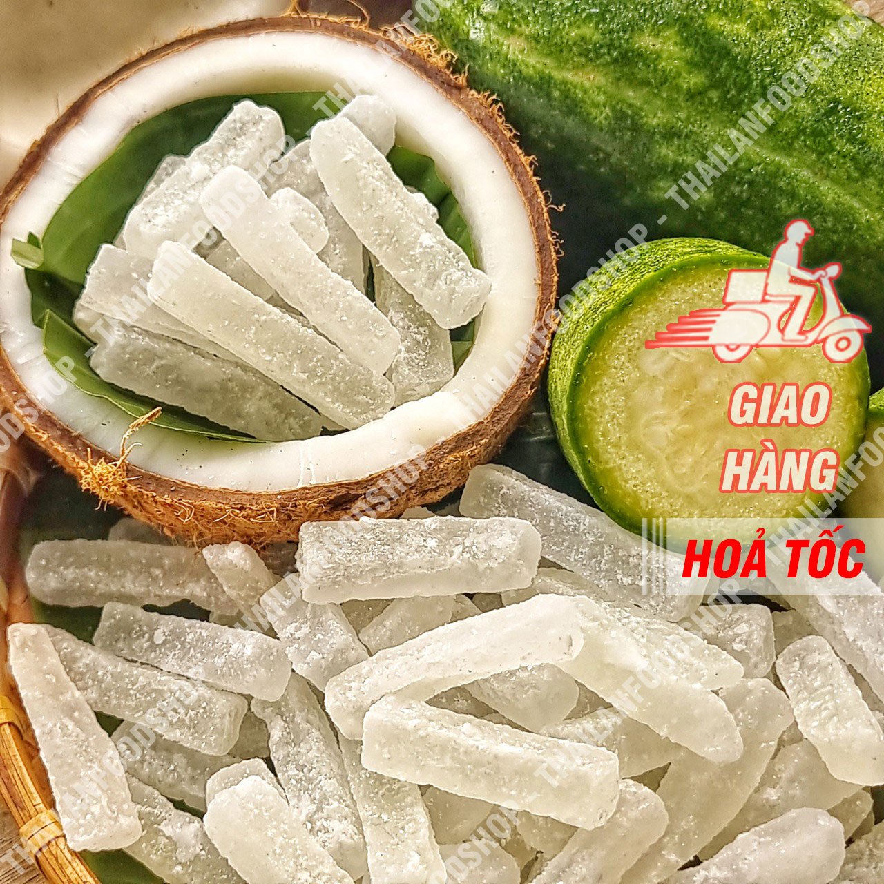 Mứt Bí Đao (Bí Đũa) Lon 500gr