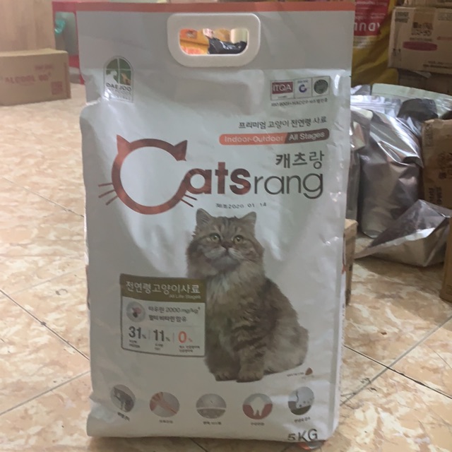 Thức ăn khô cho mèo Catsrang 5kg