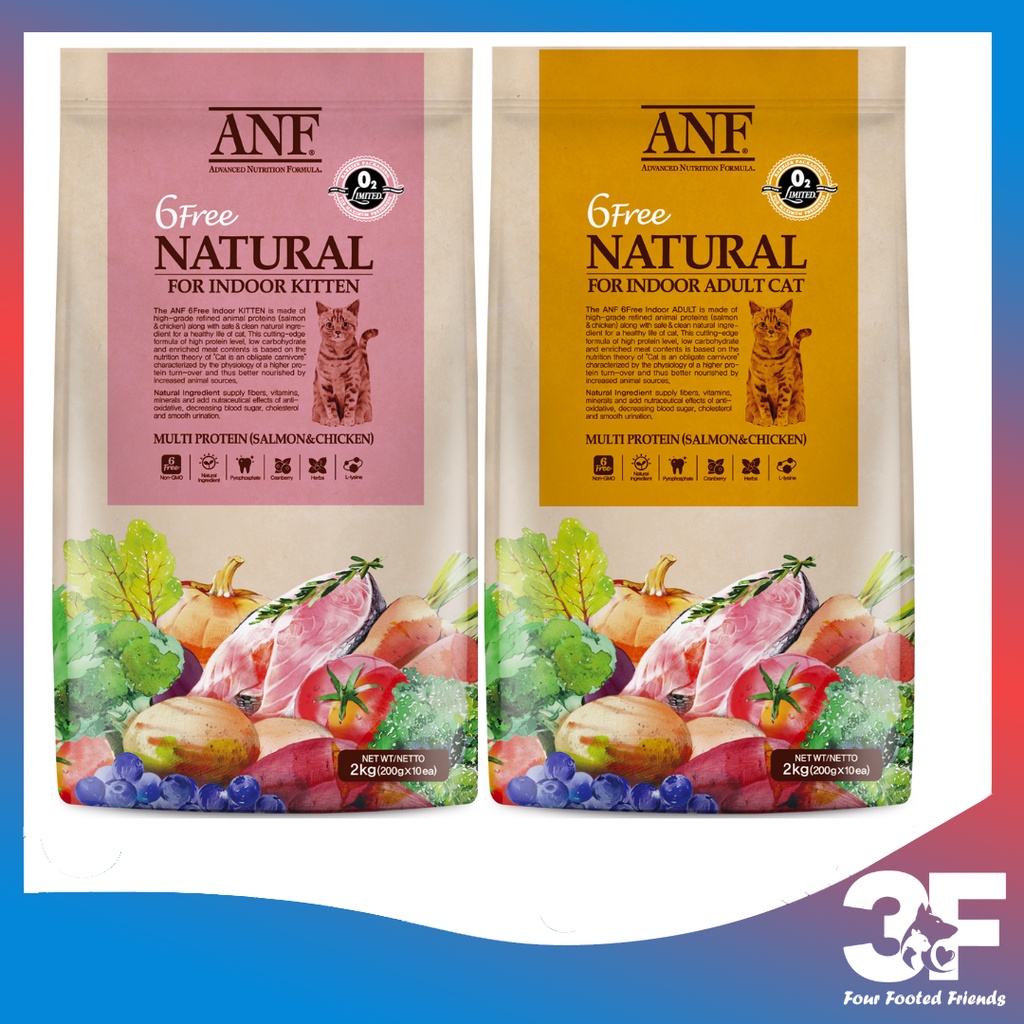 Thức Ăn Hữu Cơ Cho Mèo ANF Bao 2kg