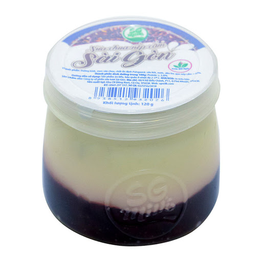[Siêu thị WinMart] - Sữa chua nếp cẩm Saigon milk hộp 120g