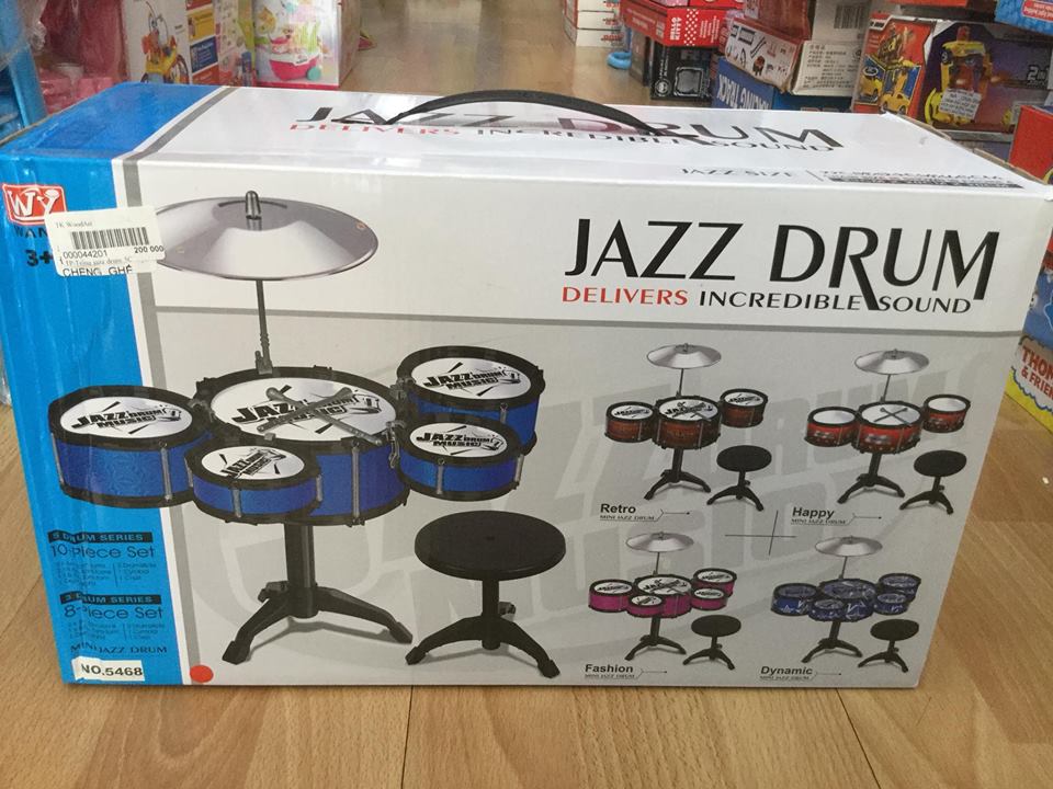 [HCM]BỘ TRỐNG CHO BÉ  JAZZ DRUM 5 TRỐNG