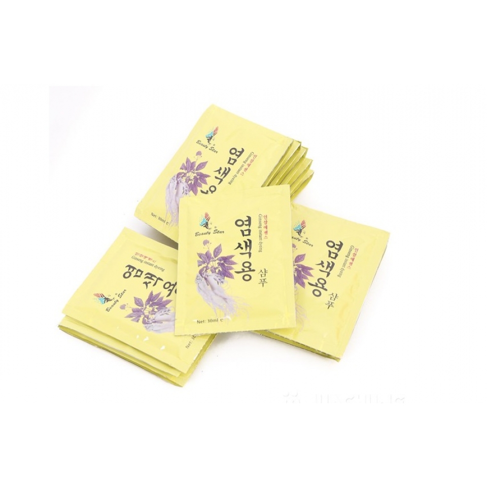 DẦU GỘI Thảo dược GINSENG INSTANT DYEING (hộp 10 gói)