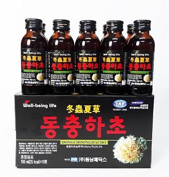 Combo 10 chai nước Đông trùng hạ thảo Hàn Quốc