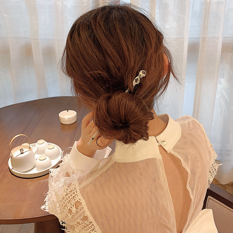 [HCM][Có sẵn] Trâm cài tóc vân đá sang chảnh HOT TREND