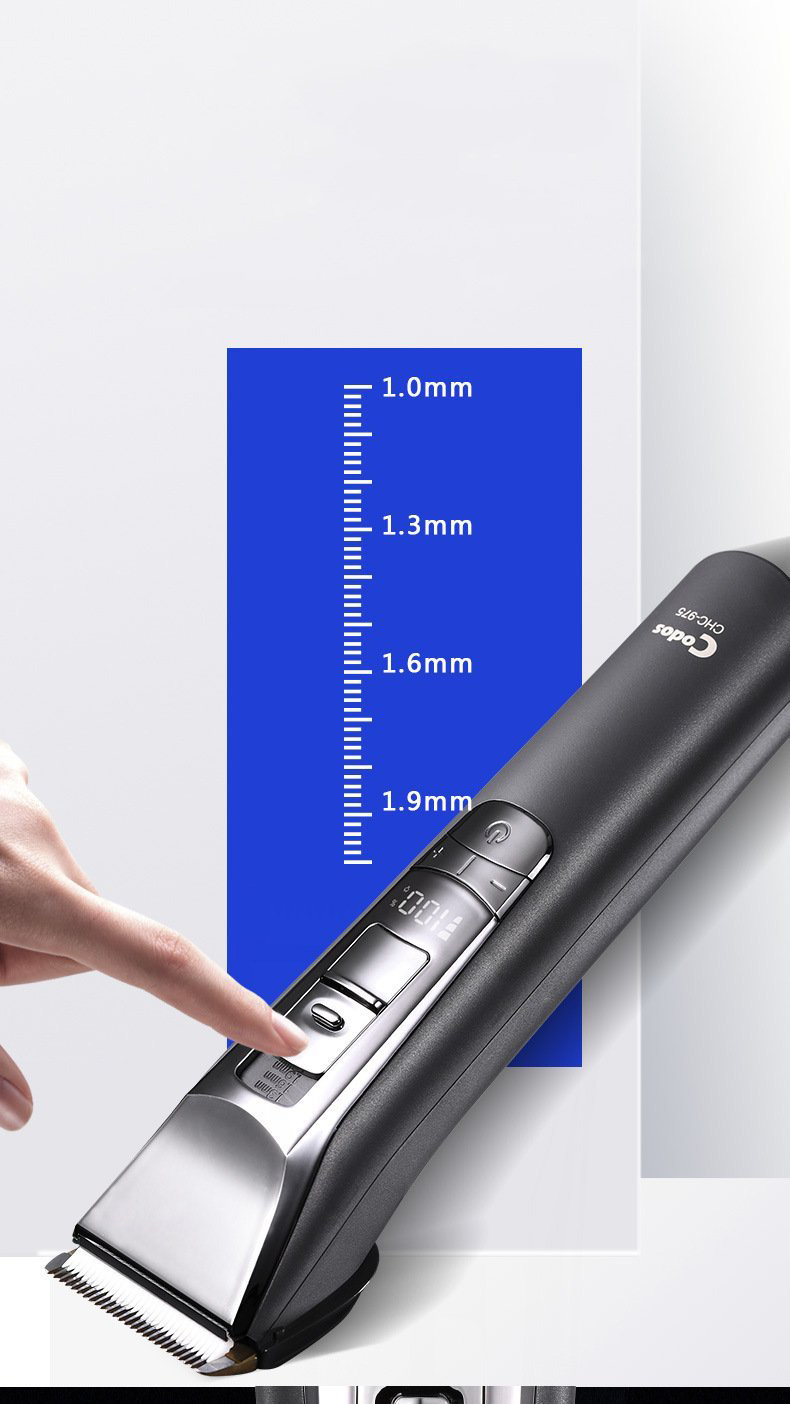 Tông đơ cắt tóc Codos 975 lưỡi sứ sắc bén