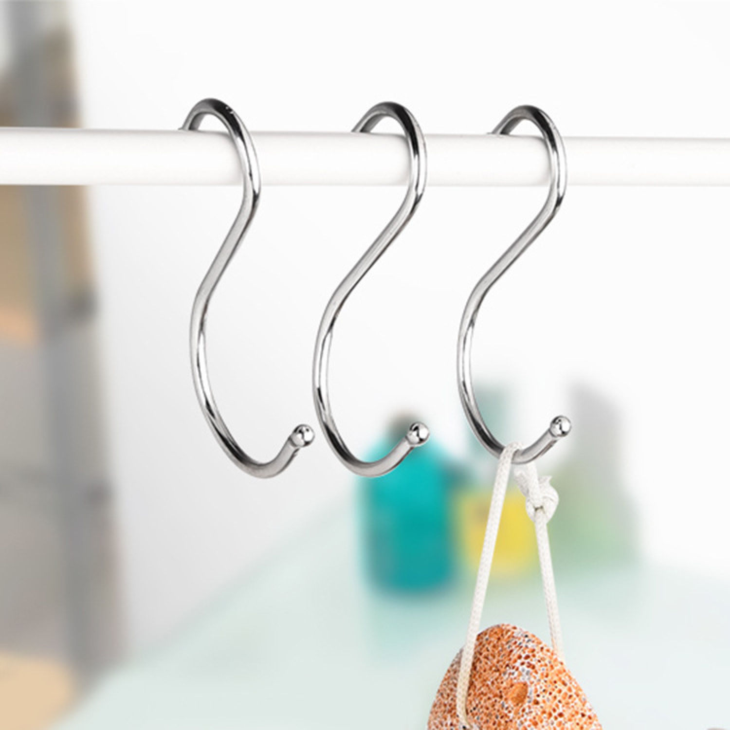 Móc treo inox đa năng chữ S - 1 móc
