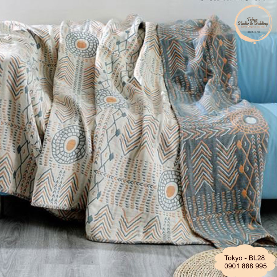 Mẫu 19_Chăn Xô Organic Cotton Dòng Phổ Thông/Basic