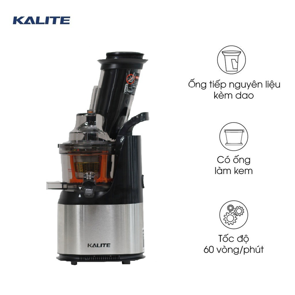 Máy Ép Chậm, Máy Ép Trái Cây  Kalite KL565 - [BẢO HÀNH CHÍNH HÃNG 12 THÁNG]