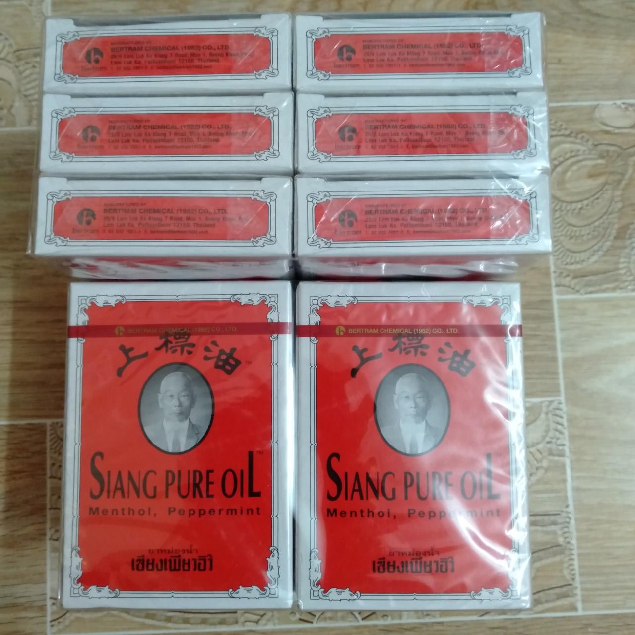 Dầu nước vàng Thái Siangpure 1 chai nhỏ 3ml