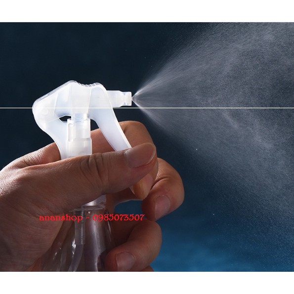 Bình xịt nước nhựa trong