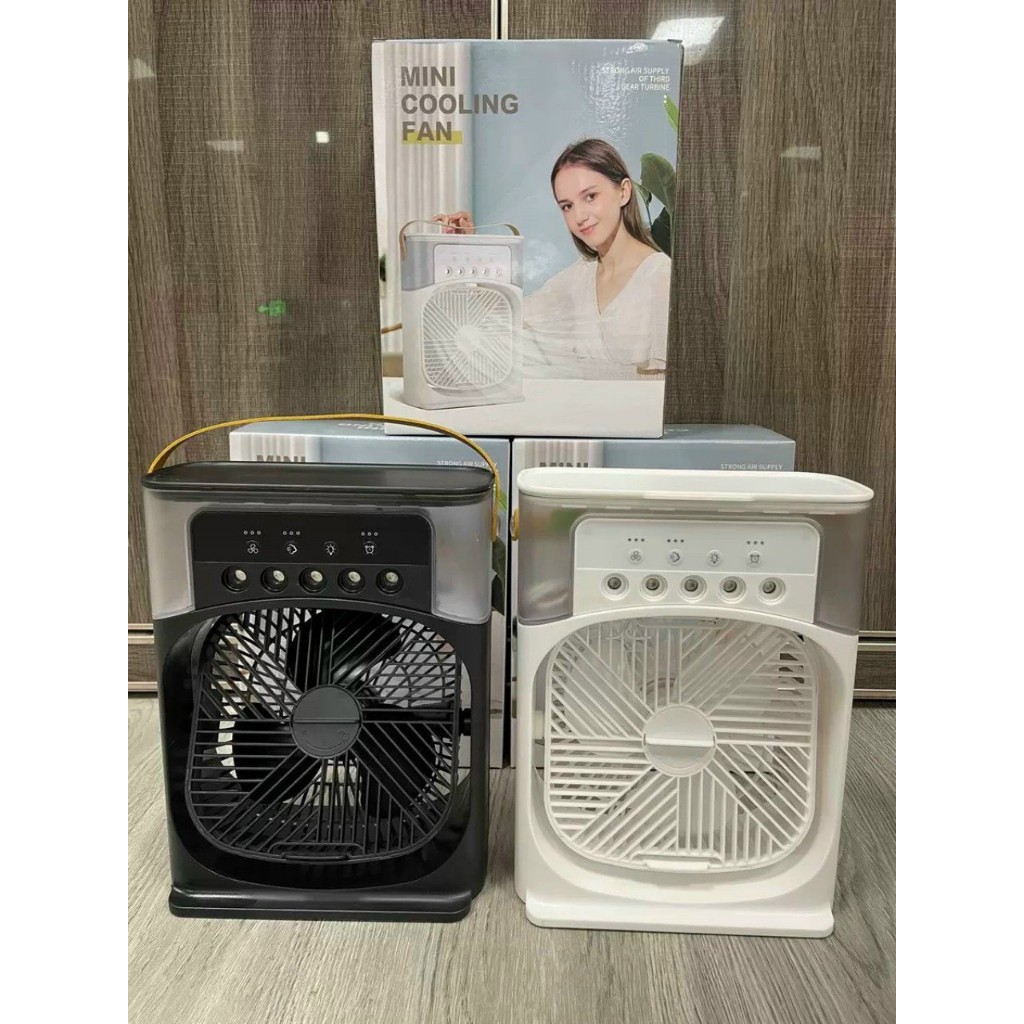Quạt đá điều hòa hơi nước mini để bàn - quạt điều hòa mini có khay chứa đá – bh 6 tháng