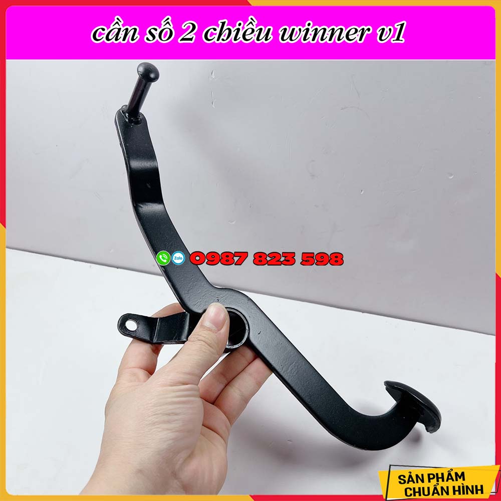 Cần Số 2 Chiều Exciter 135 , Exciter 150, Winner V1 ( Đen Sơn Tĩnh Điện)