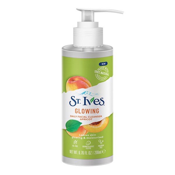 Sữa rửa mặt dạng gel chăm sóc dịu nhẹ cho da hàng ngày st.ives daily facial cleanser