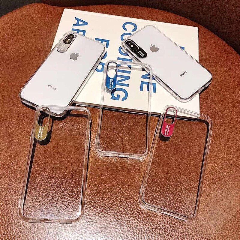 Ốp Auto Focus Trong Suốt Bảo Vệ Camera Cho iPhone